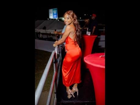 A lover of all things dancehall, Semone Evans said there was no better event to celebrate her birthday and pre-Valentine’s Day than Magnum Dancehall Week’s Fashion Block.