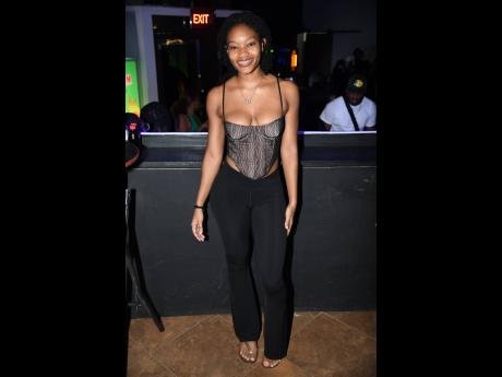 Jada Campbell was a beauty in her corset top, showing a bit of skin