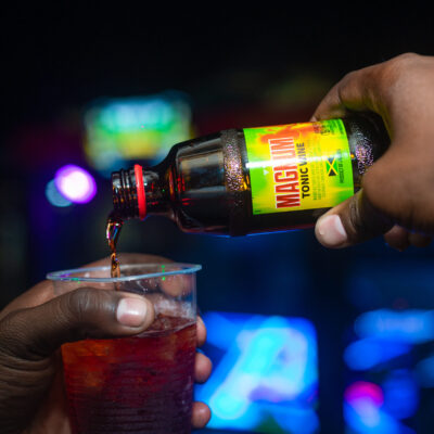 Guests having fun at Magnum Dancehall Week edition of Romeich Games Night