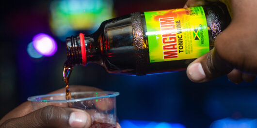 Guests having fun at Magnum Dancehall Week edition of Romeich Games Night